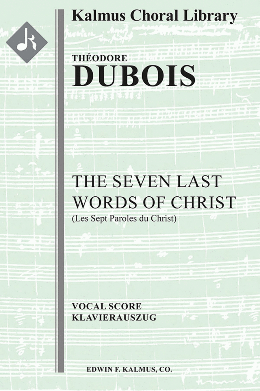 The Seven Last Words of Christ (Les Sept Paroles du Christ) Choir scores gallery preview page 1