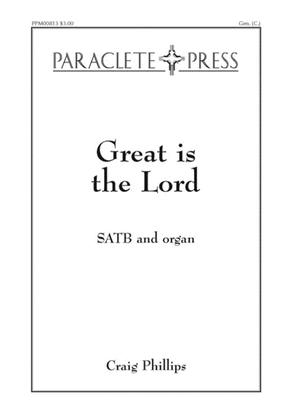 Book cover for Great is the Lord