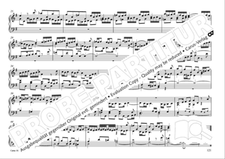 Pastoral music for organ, vol. 2: Germany, Bohemia, Austria, South Tyrol Organ Solo scores gallery preview page 122
