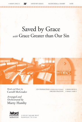 Book cover for Saved By Grace - Anthem