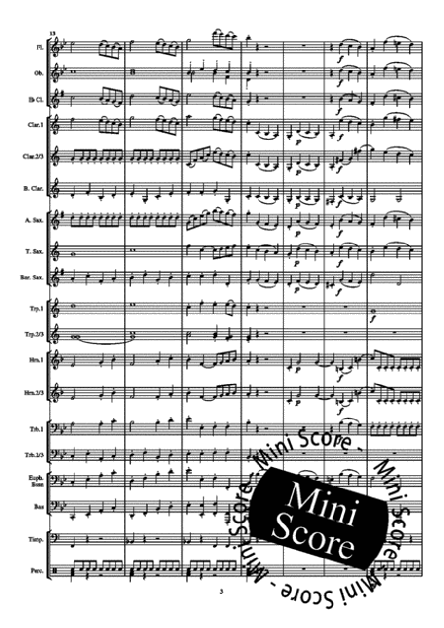 Mirabell Concert Band scores gallery preview page 7