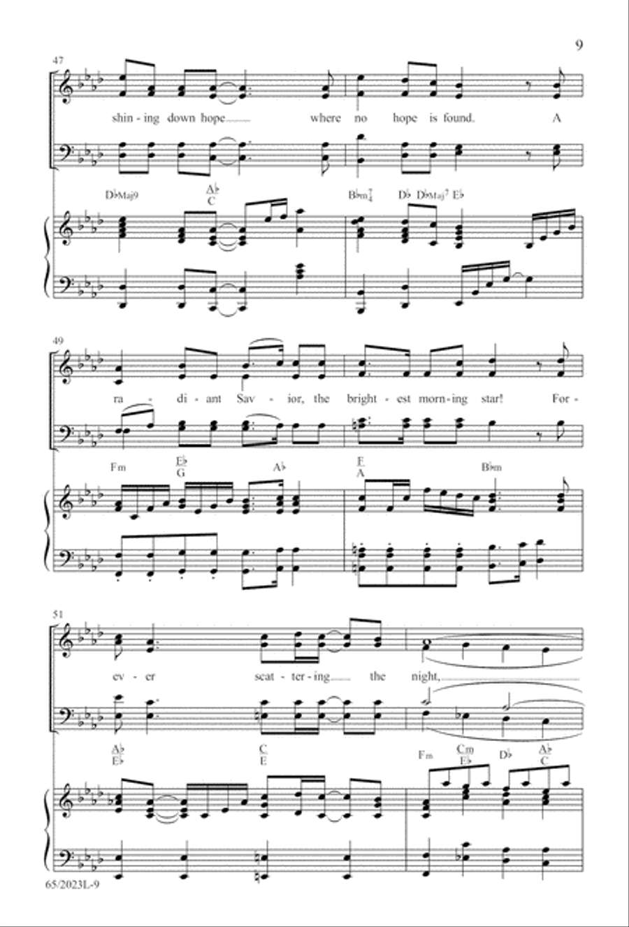 Child of Hope Child of Hope 4-Part scores gallery preview page 10
