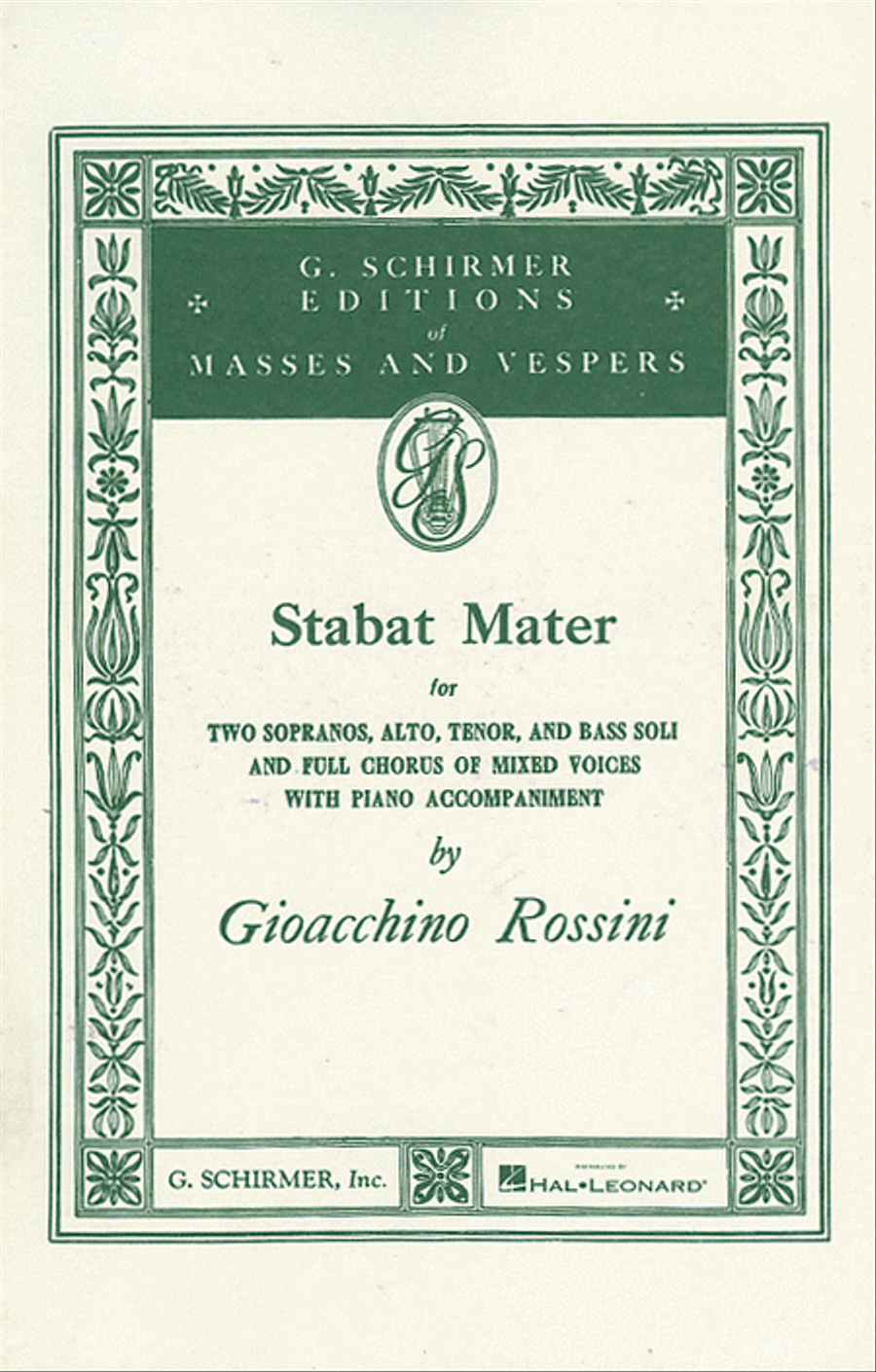 Stabat Mater 4-Part scores gallery preview page 1