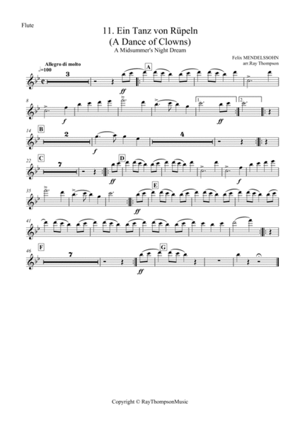 Mendelssohn: Incidental Music from A Midsummer Night’s Dream Op.61 - 11."Ein Tanz von Rüpeln" image number null