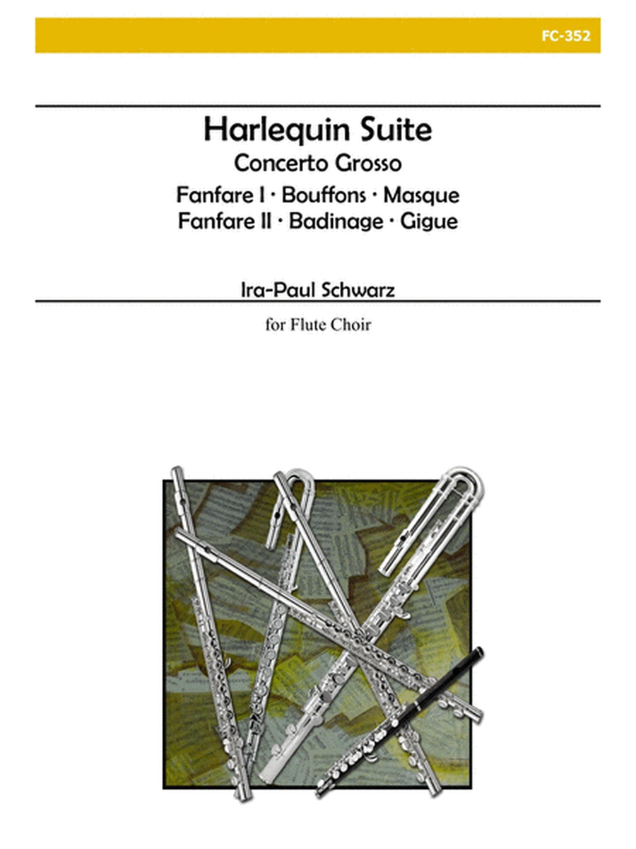 Harlequin Suite for Flute Choir