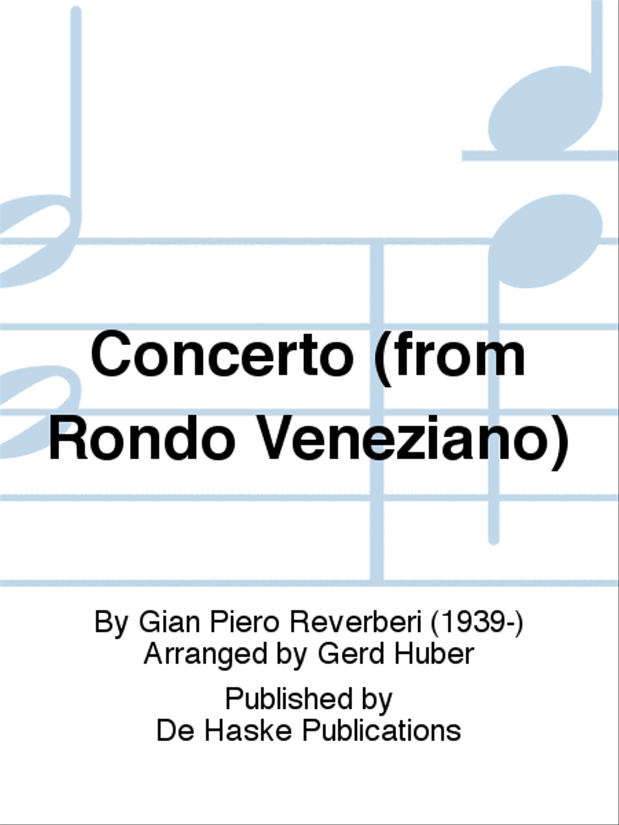 Concerto (from Rondo Veneziano) Accordion Orchestra scores gallery preview page 1