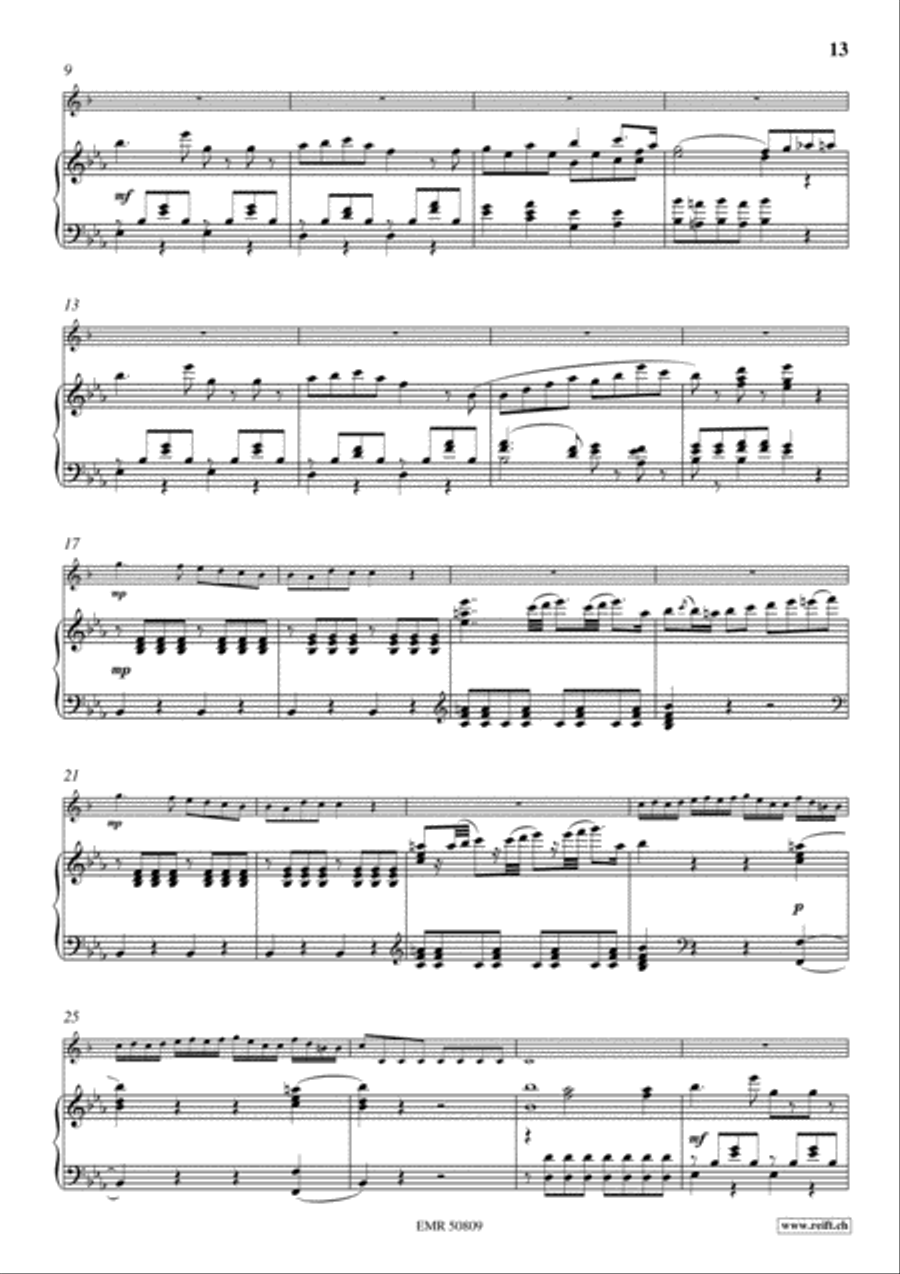 Concerto No. 3 Voice Solo scores gallery preview page 8