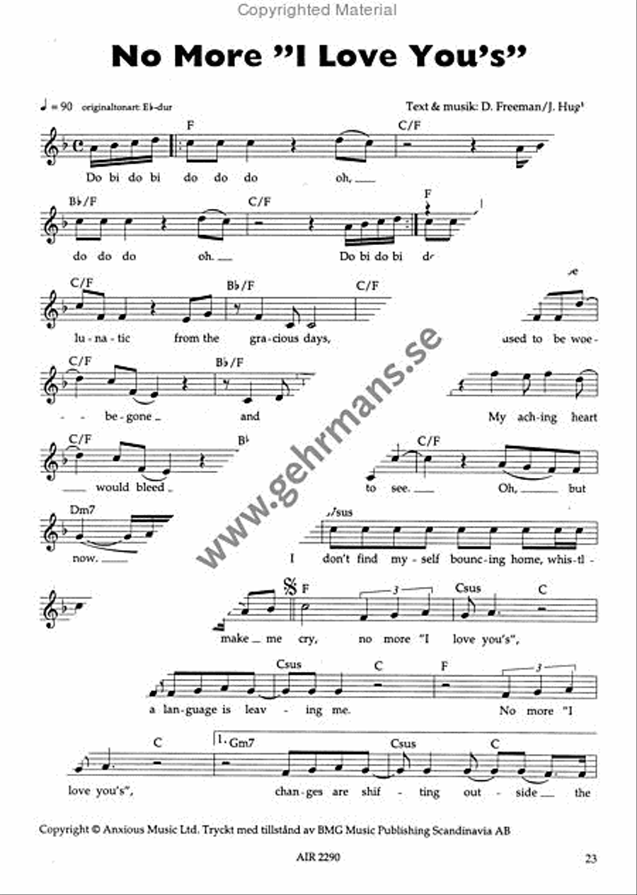Pop 95 Pop 95 Piano, Vocal, Guitar scores gallery preview page 5