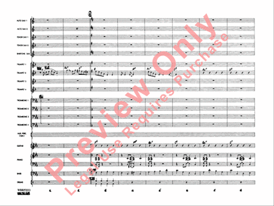 Mack the Knife (from The Threepenny Opera) Jazz Ensemble scores gallery preview page 9