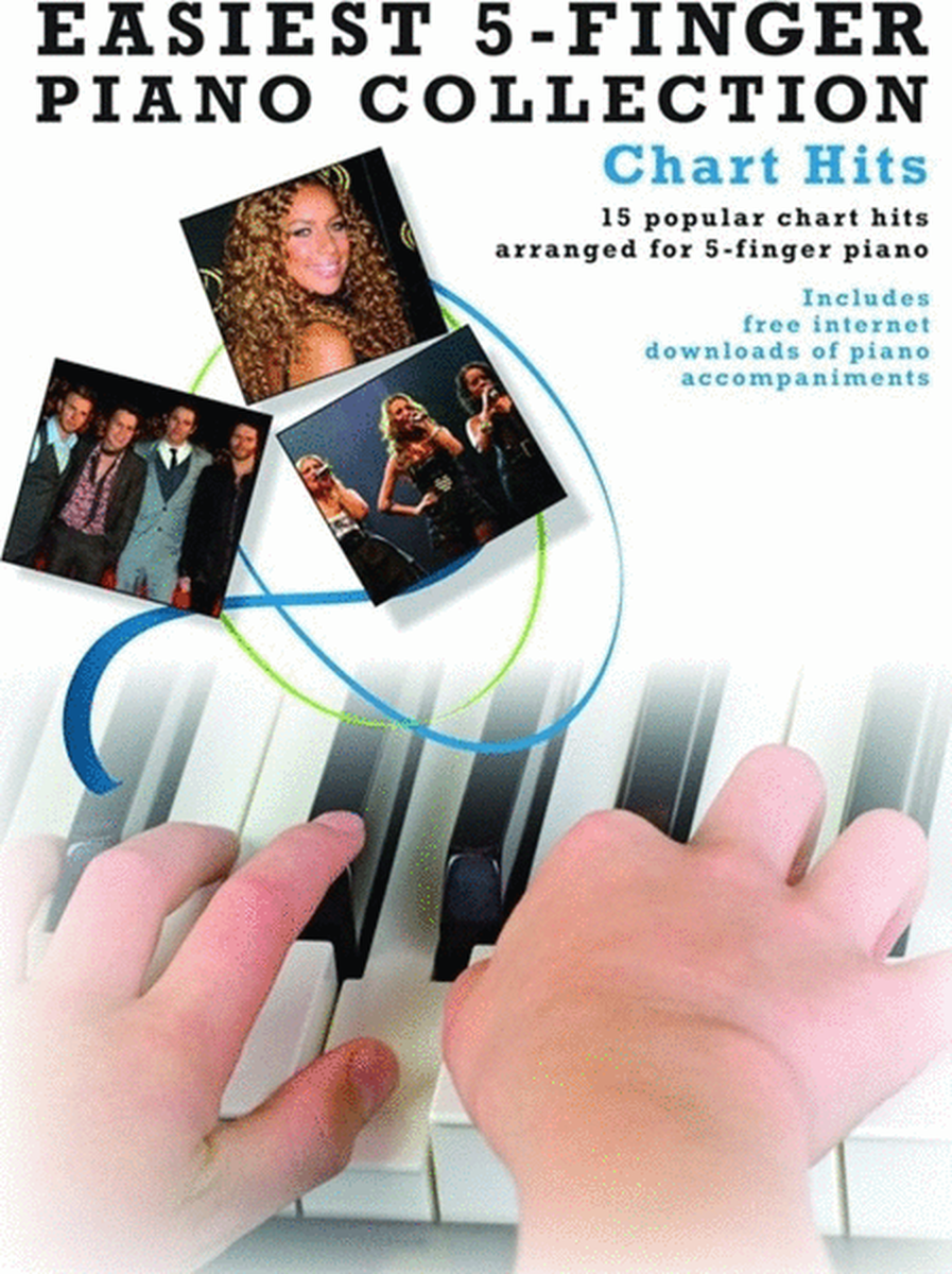 Easiest 5 Finger Piano Coll Chart Hits