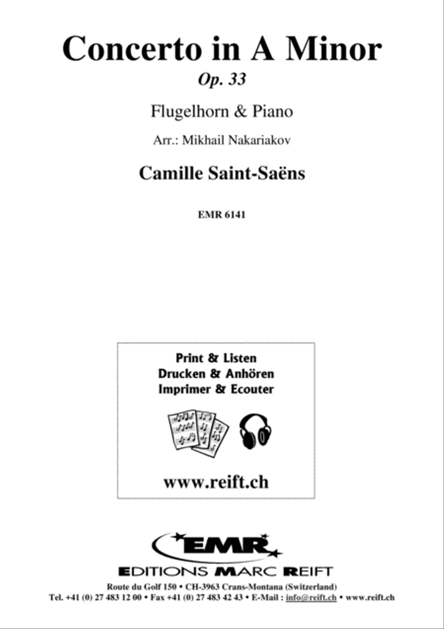 Concerto in A Minor Concerto in A Minor Flugelhorn scores gallery preview page 2