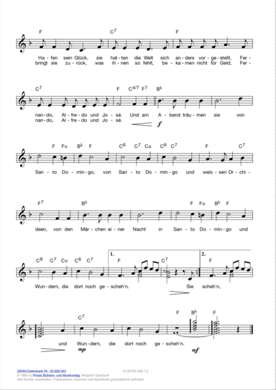 Santo Domingo Voice scores gallery preview page 5