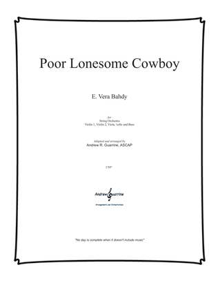 Book cover for Poor Lonesome Cowboy