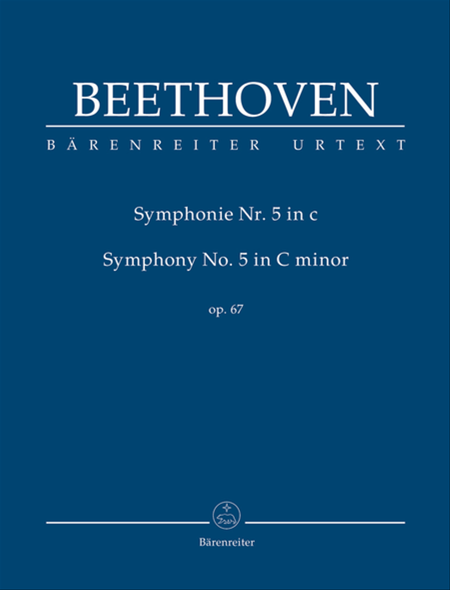 Book cover for Symphony, No. 5 c minor, Op. 67