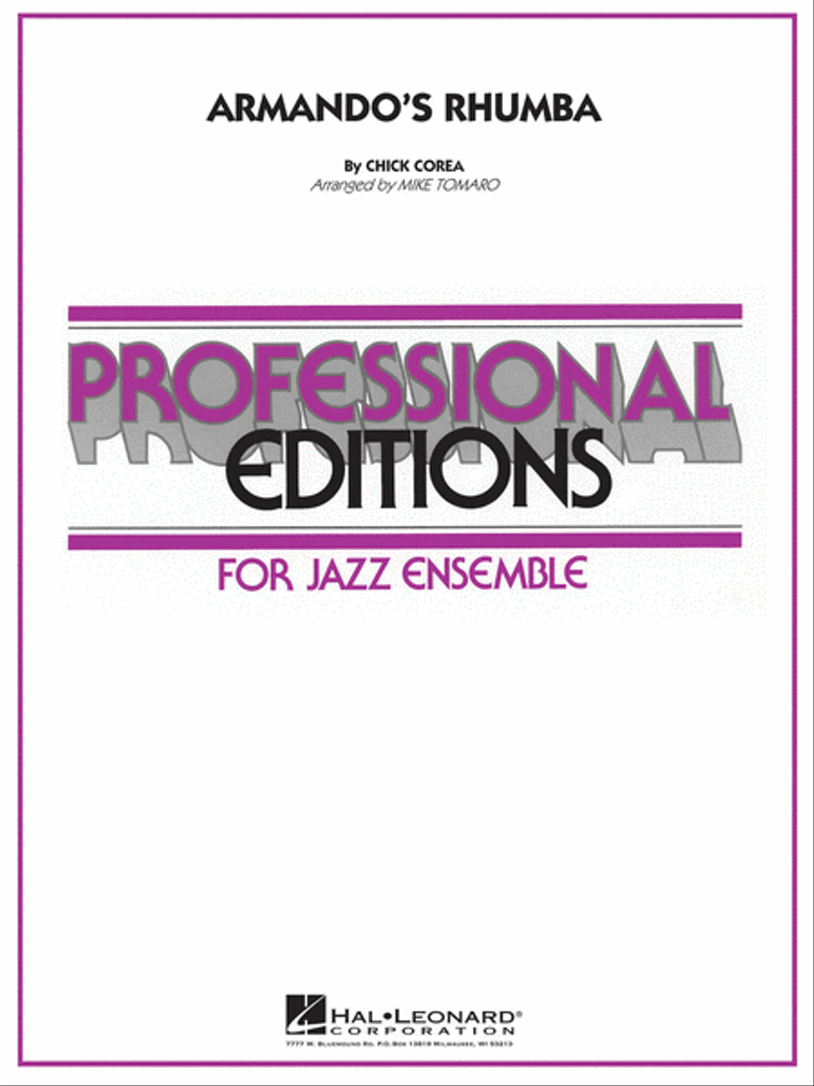 Armando's Rhumba Jazz Ensemble scores gallery preview page 1