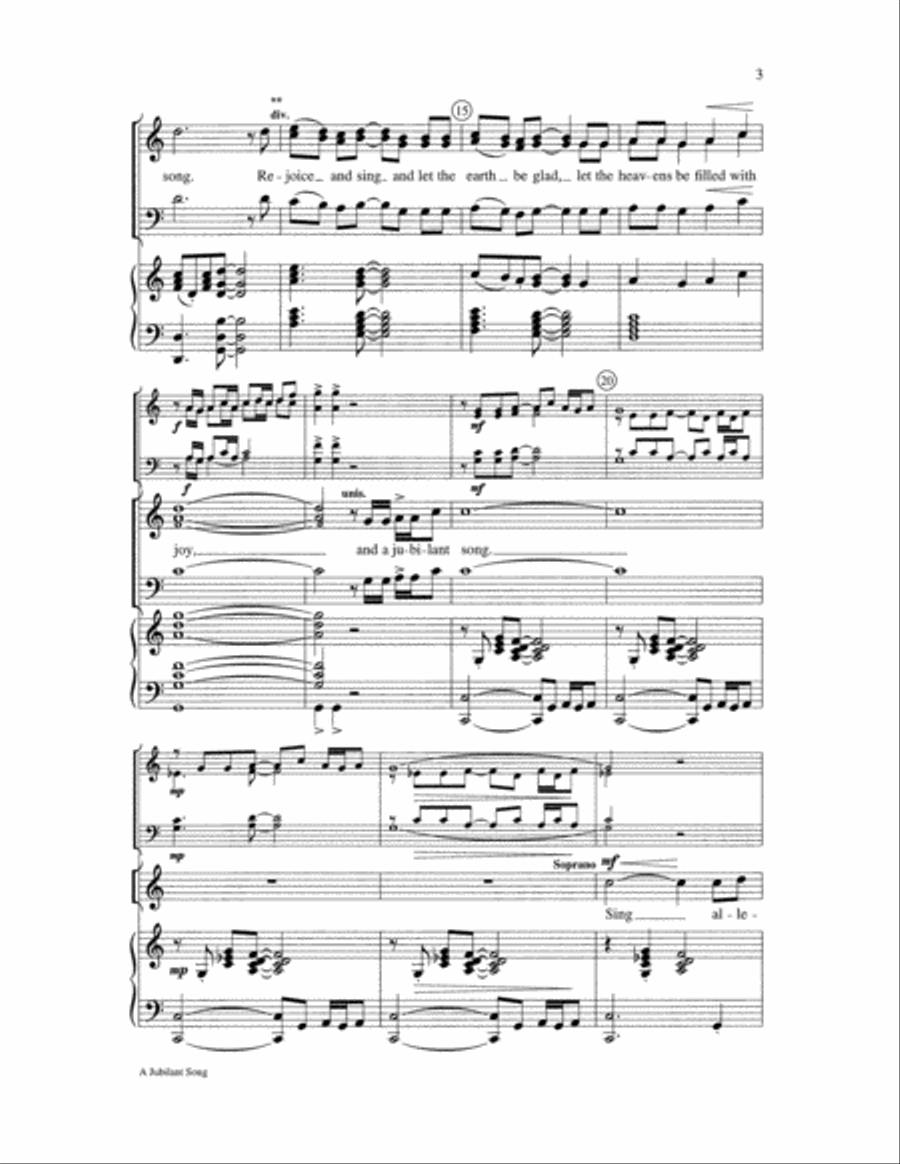A Jubilant Song A Jubilant Song SSA scores gallery preview page 4
