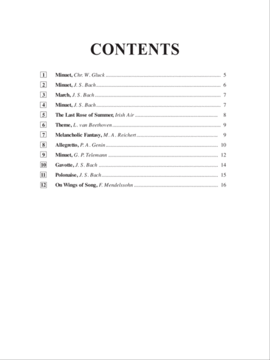 Suzuki Flute School, Volume 2 Flute scores gallery preview page 2