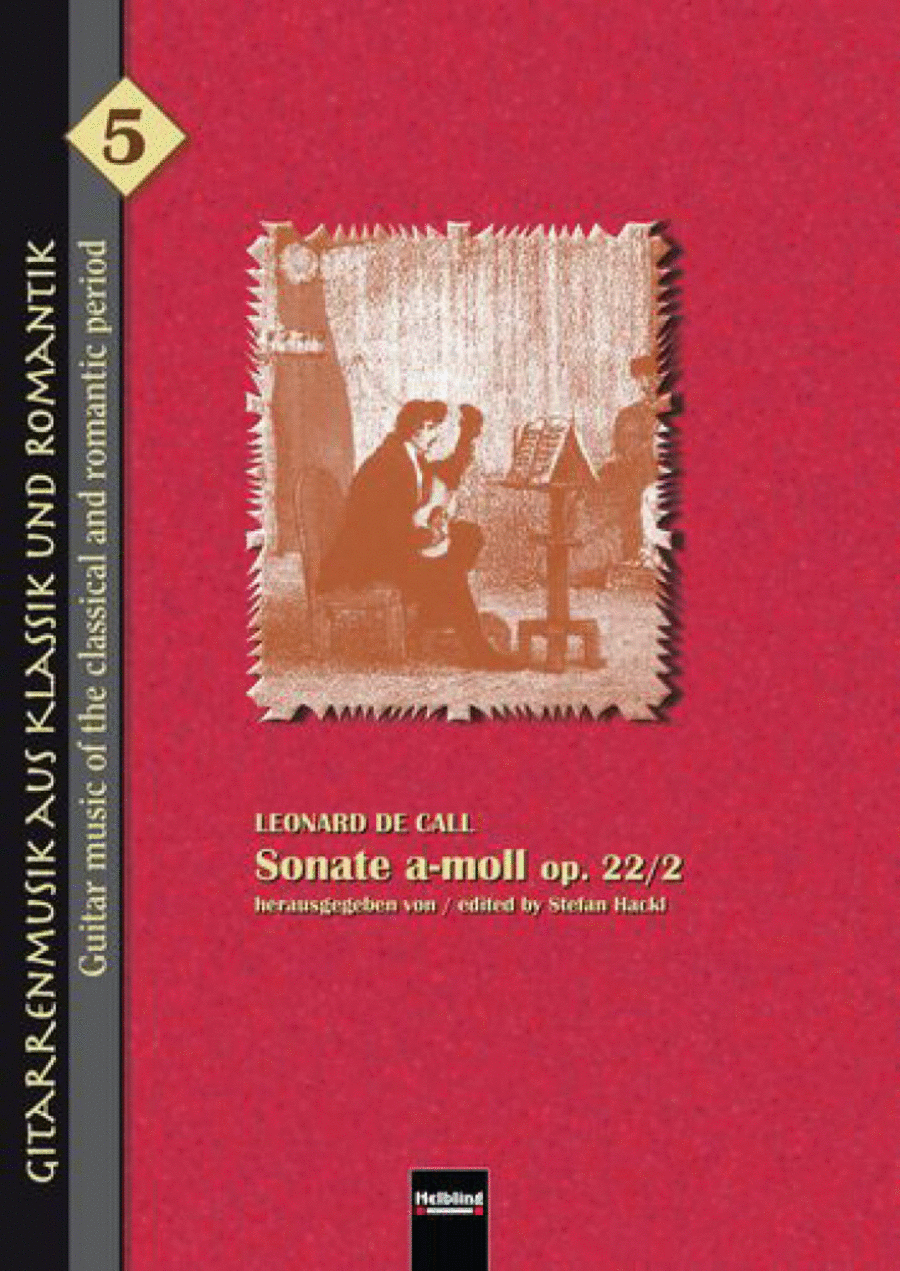Sonate A-Moll Nr. 5 Op. 22/2 Classical Guitar scores gallery preview page 1