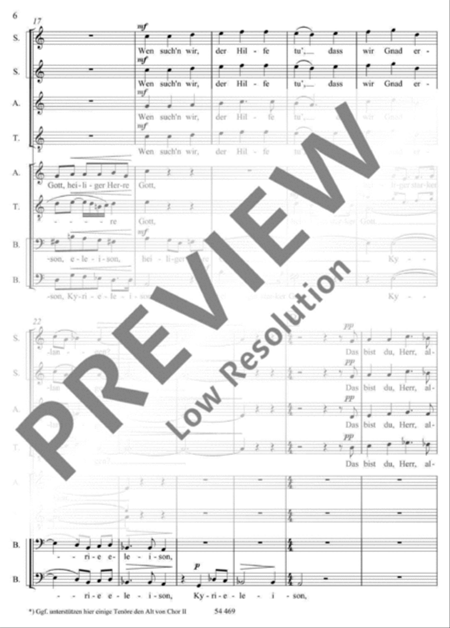 Mitten wir im Leben sind Mitten wir im Leben sind SSAATTBB scores gallery preview page 7