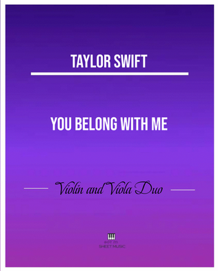 Book cover for You Belong With Me