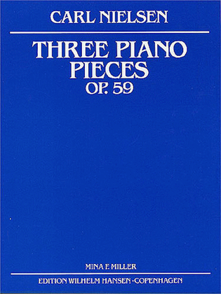 Book cover for Carl Nielsen: Three Piano Pieces Op.59