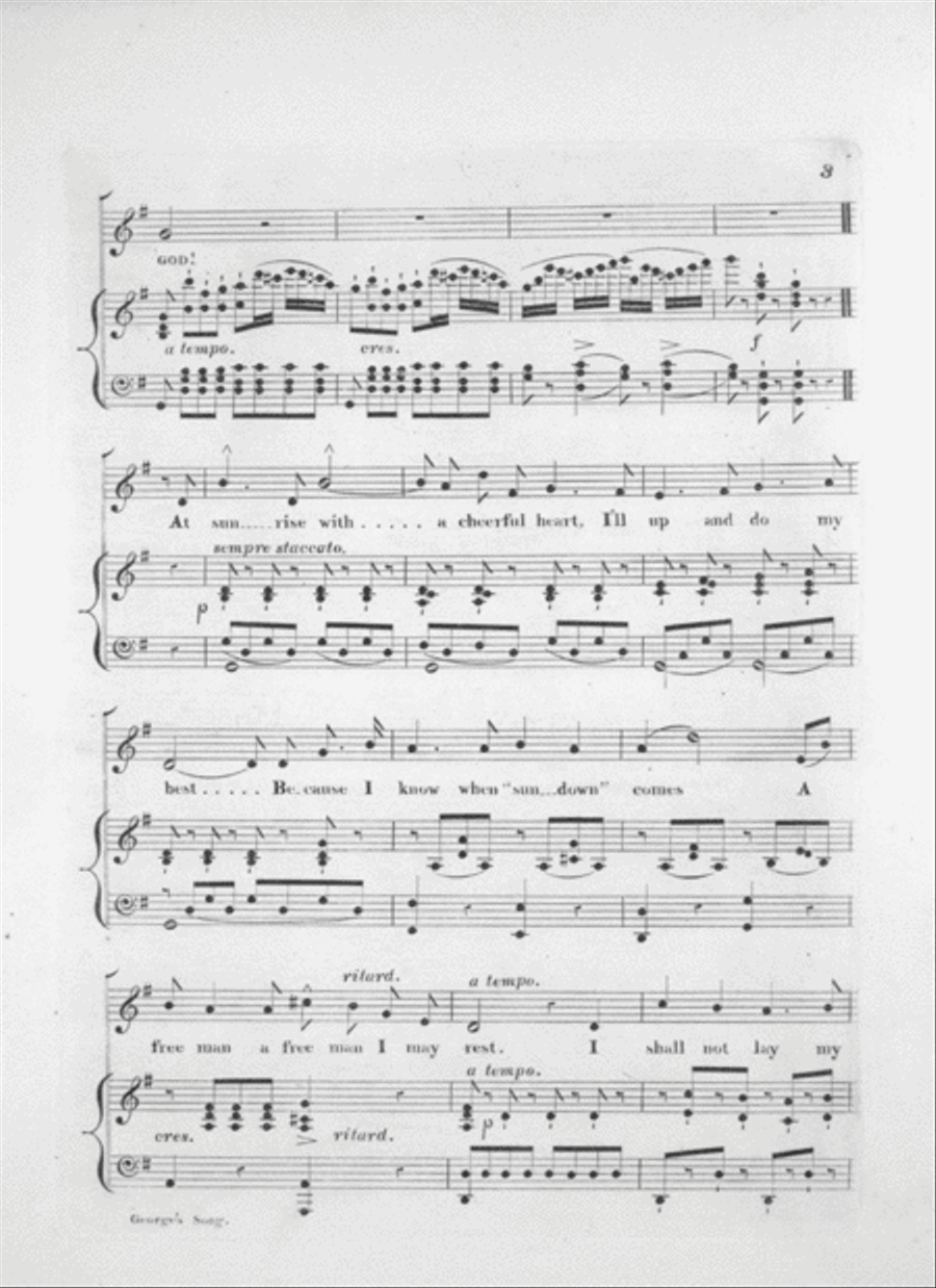 George's Song of Freedom. (
