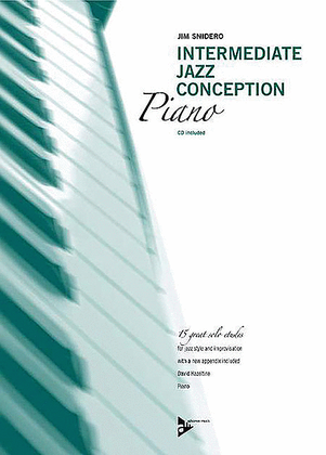 Book cover for Intermediate Jazz Conception -- Piano