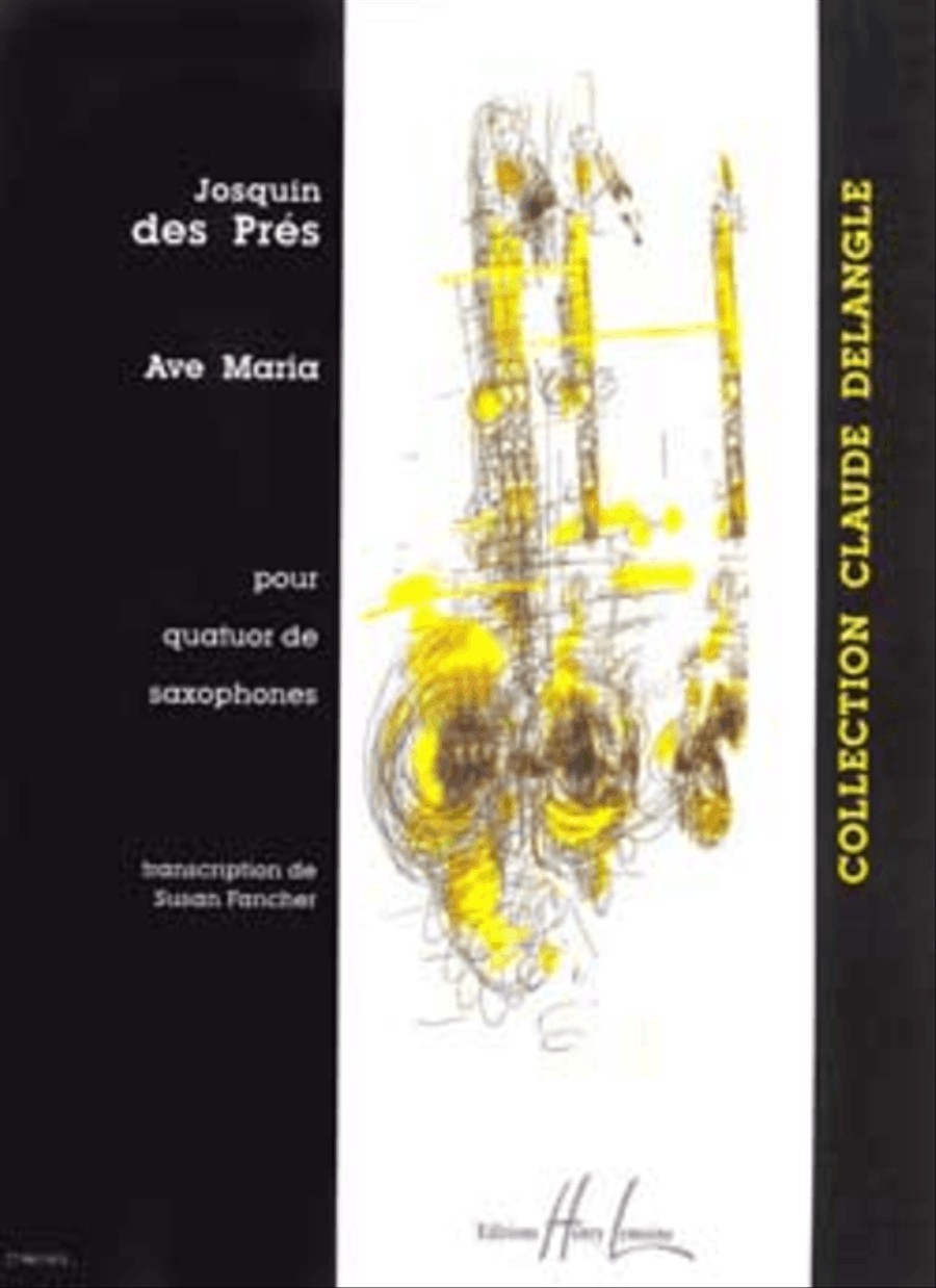 Ave Maria Saxophone Quartet scores gallery preview page 1