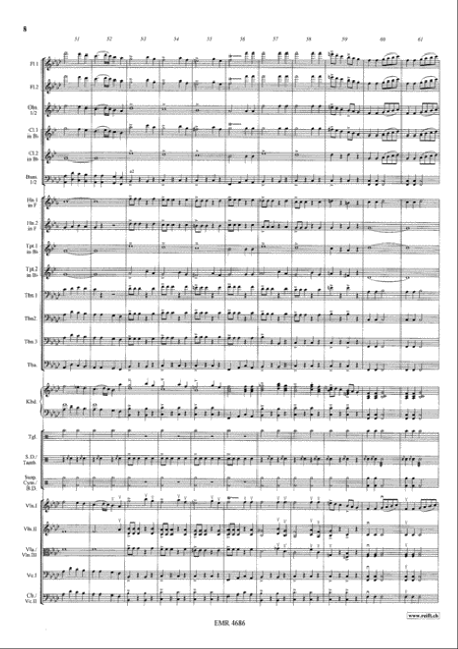 Egyptian March Orchestra scores gallery preview page 9