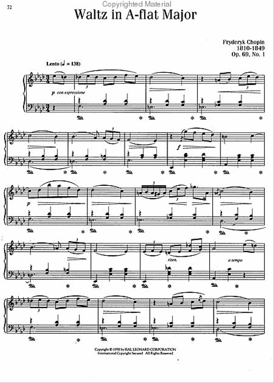 Great Piano Literature Great Piano Literature Piano Solo scores gallery preview page 2