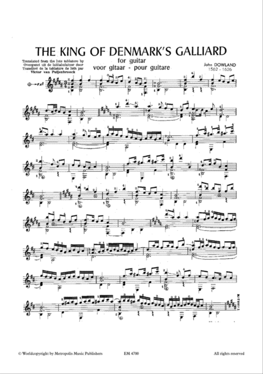 Nine Works for Solo Guitar Classical Guitar scores gallery preview page 2
