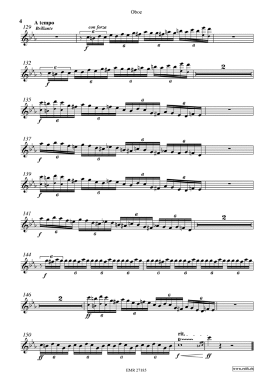 Elegie Elegie Oboe scores gallery preview page 5