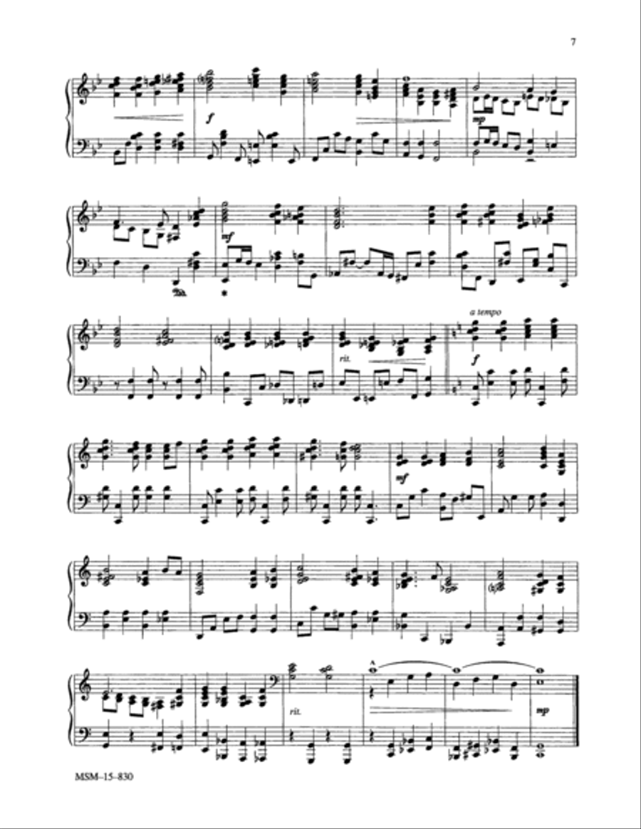 We Shall Overcome We Shall Overcome Piano Solo scores gallery preview page 6