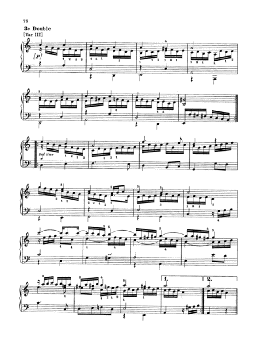 Rameau: The Graded Rameau (Comp. and ed. Marthe Motchane) Piano Solo scores gallery preview page 4