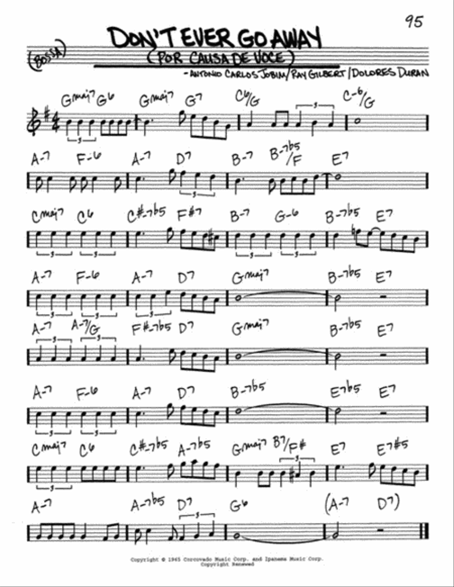 The Real Book – Volume III E-Flat Instrument scores gallery preview page 10