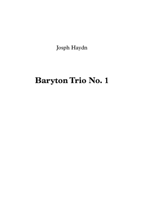 Baryton Trio No.1 (Prt. 1-4) - Joseph Haydn