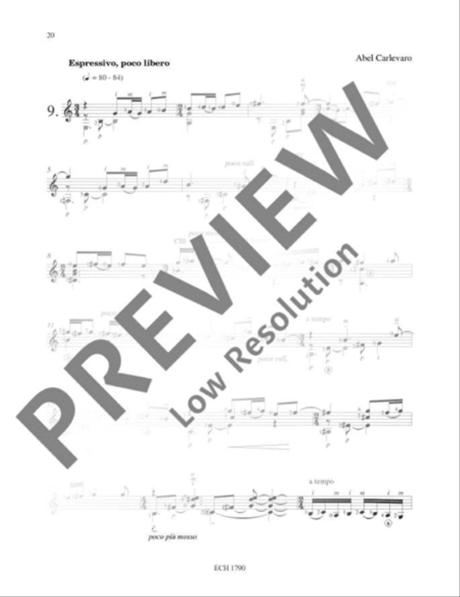 20 Microestudios Guitar scores gallery preview page 21