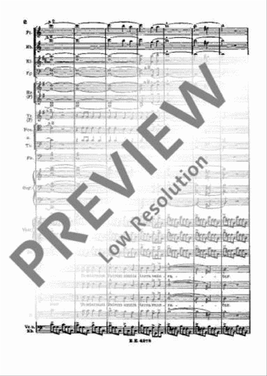 Te Deum Te Deum Choir scores gallery preview page 11