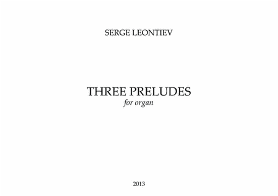 Three Preludes Chamber Music scores gallery preview page 2