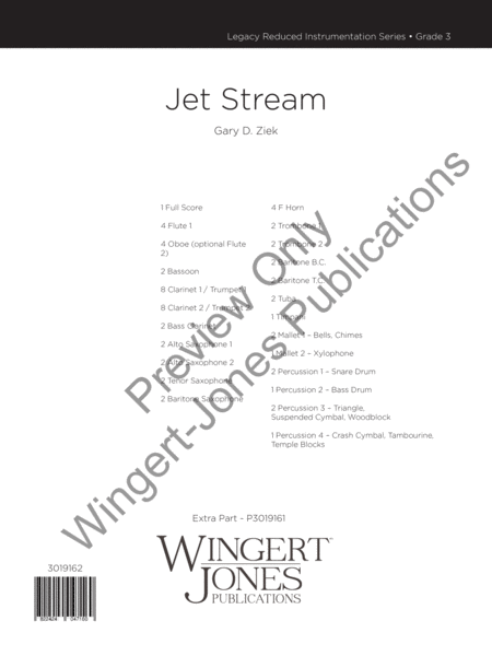 Jet Stream - Full Score