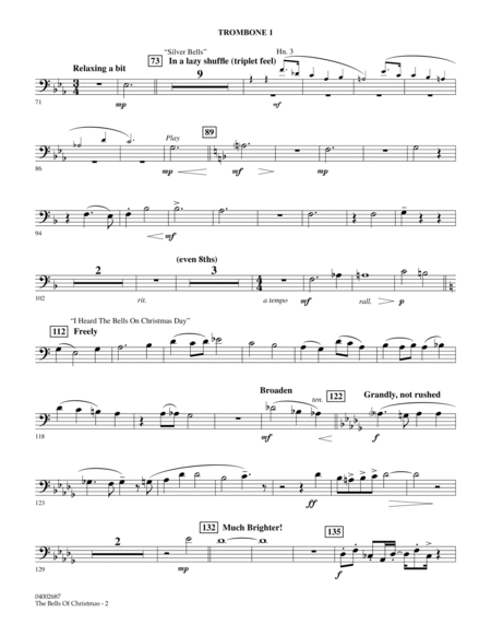 The Bells Of Christmas - Trombone 1