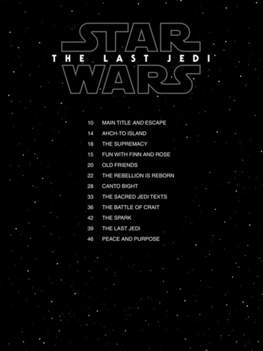 Star Wars: The Last Jedi Piano Solo scores gallery preview page 2
