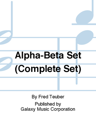 Book cover for Alpha-Beta Set (Complete Set)