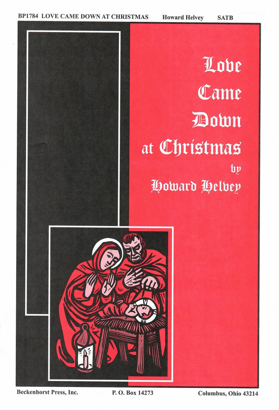Love Came Down at Christmas 4-Part scores gallery preview page 1