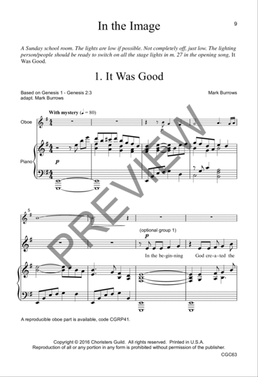 In the Image Accompaniment Recording Unison Choir scores gallery preview page 10