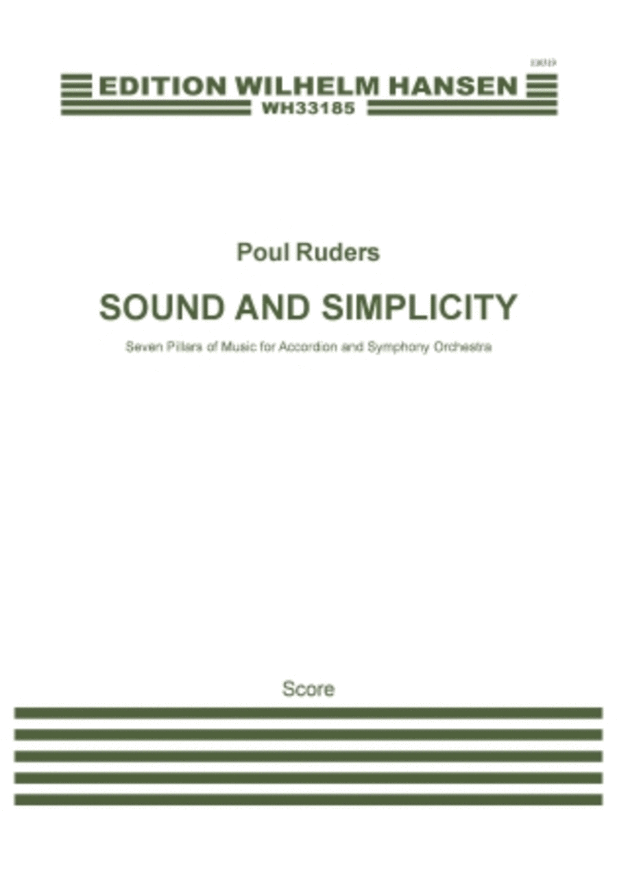 Sound and Simplicity Score scores gallery preview page 1