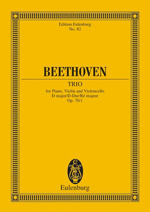 Book cover for Piano Trio No. 1, Op. 70