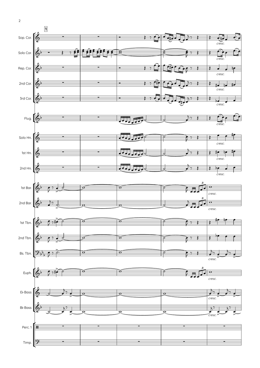 BRASSED OFF! Brass Band scores gallery preview page 2