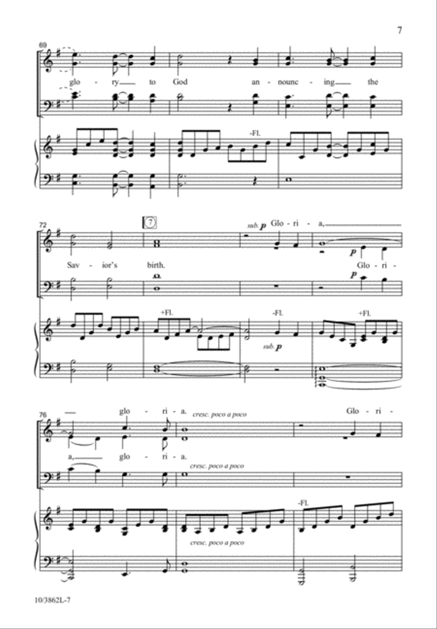 Shepherd, Do You Sleep? Shepherd, Do You Sleep? 4-Part scores gallery preview page 7