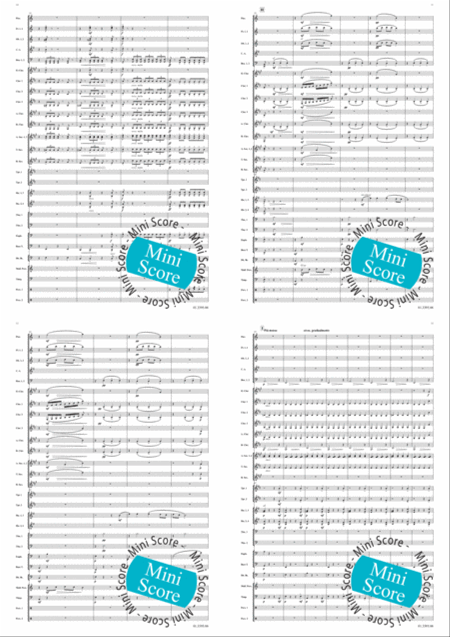 The Miller's Dance The Miller's Dance Concert Band scores gallery preview page 5